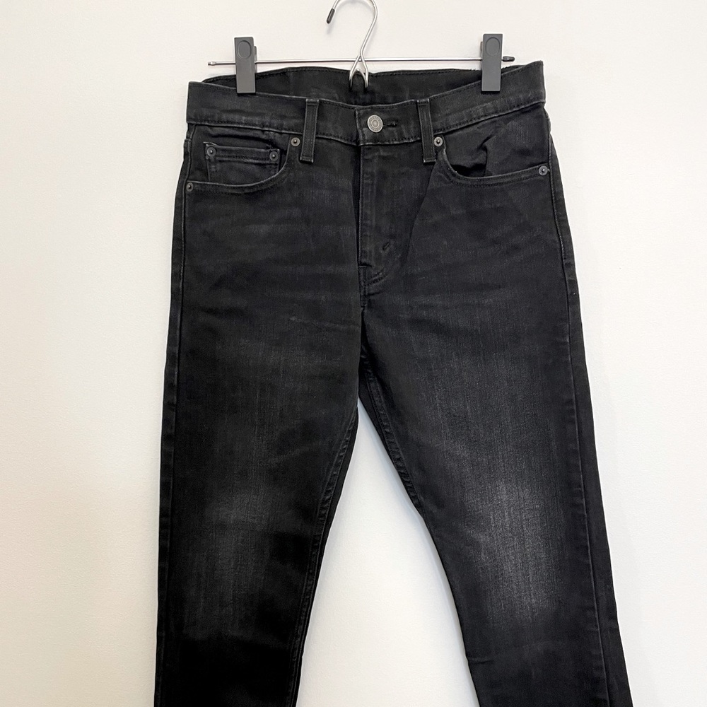 Men’s 29” Levi 512 Slim Taper Fit Black Jeans